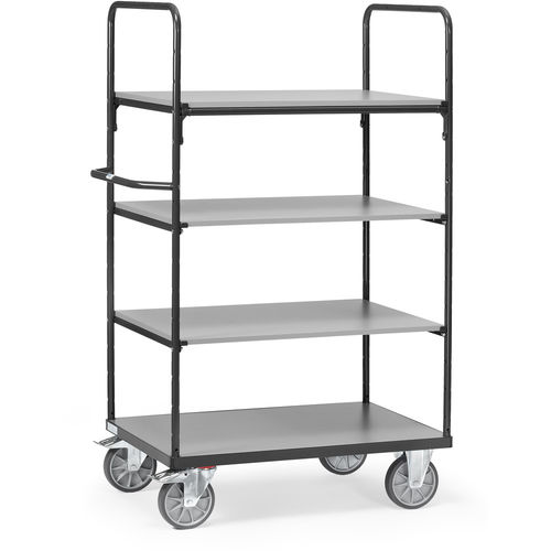 Carro de transporte - 8303-7016 - fetra - de acero / 4 niveles / porta-cubetas