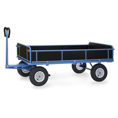 Carretilla de almacén para el transporte - 6456L - fetra - de acero