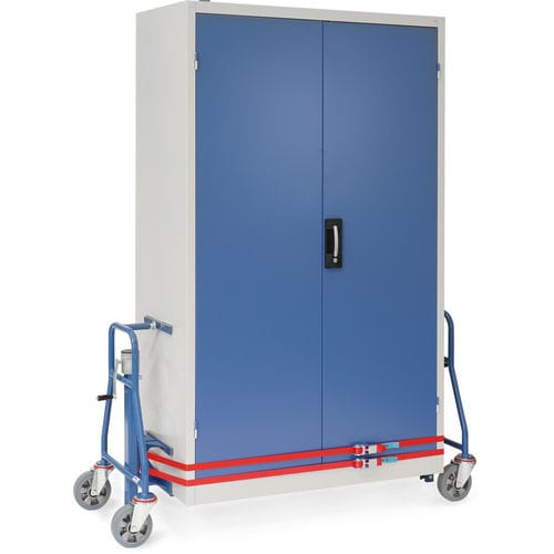 Carretilla de almacén reglable - 6980 - fetra - para el transporte / para mueble / de acero