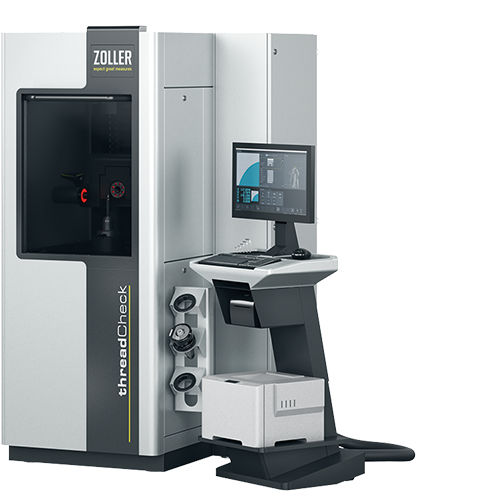 Máquina de medición de geometría - threadCheck - E. ZOLLER GmbH & Co. KG - de rugosidad / óptica / enteramente automática
