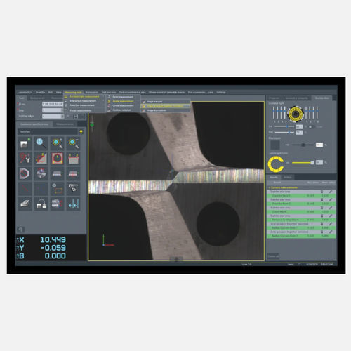 Software de tratamiento de imágenes - pomSoft 2 - E. ZOLLER GmbH & Co. KG - de medición / de análisis / de control de herramientas