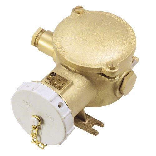 Tomacorriente fijo - SO-16A-MS - WISKA Hoppmann GmbH - empotrable / IP56 / resistente al agua