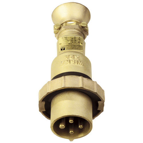 Clavija IP56 - PL-16A-MS - WISKA Hoppmann GmbH - resistente al agua / CEE