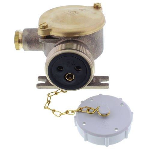 Tomacorriente fijo - HNA  - WISKA Hoppmann GmbH - empotrable / resistente al agua / 2 polos