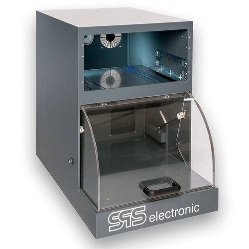Caja de mesa - HB 2100 - SPS electronic GmbH - rectangular / de PVC / de vidrio acrílico