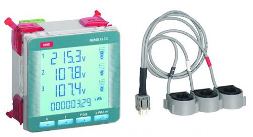 Contador de energía eléctrica trifásico - EASYCONNECT - IME Spa - en riel DIN / para montaje sobre panel / RS-485