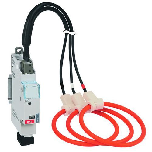 Contador de energía eléctrica trifásico - NEMO SX - IME Spa - monofásico / en riel DIN