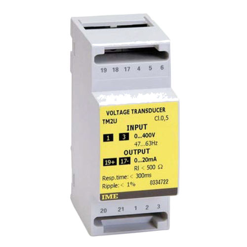 Transductor de tensión AC - Tema U - IME Spa - en riel DIN