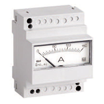 Indicador de corriente continua - D4M series  - IME Spa - analógico / en riel DIN / modular