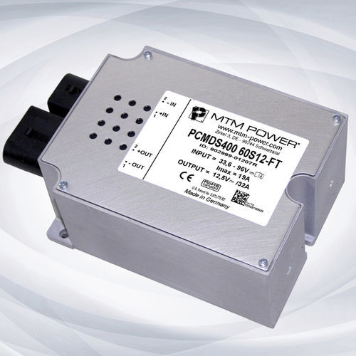 Convertidor DC/DC con amplia gama de entrada - PCMDS400 series - MTM Power Messtechnik Mellenbach GmbH - montado sobre bastidor / industrial / de salida simple
