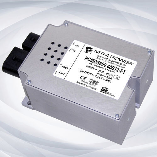 Convertidor DC/DC con amplia gama de entrada - PCMDS600 series - MTM Power Messtechnik Mellenbach GmbH - montado sobre bastidor / industrial / de salida simple
