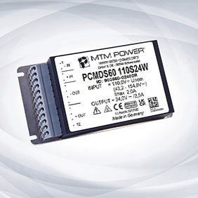 Convertidor DC/DC montado sobre bastidor - PCMDS60 series - MTM Power Messtechnik Mellenbach GmbH - en riel DIN / industrial / de salida simple