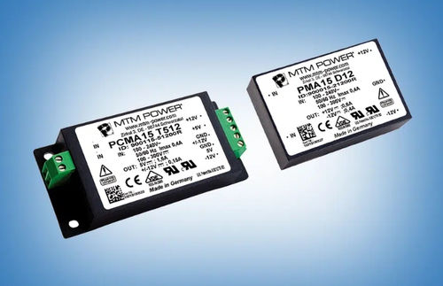 Alimentación eléctrica para circuito impreso - PMA15 D515 - MTM Power Messtechnik Mellenbach GmbH - AC/DC / de dos salidas / CE
