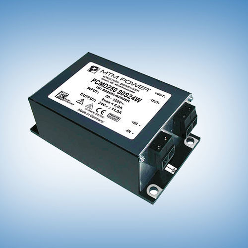 Convertidor DC/DC con aislamiento galvánico - PCMD250 24S12W - MTM Power Messtechnik Mellenbach GmbH - montado sobre bastidor / industrial / con amplia gama de entrada