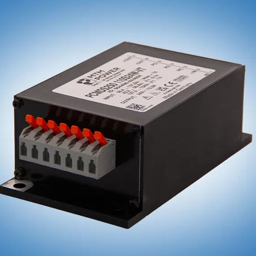Convertidor DC/DC con aislamiento galvánico - PCMDS250 110S24WK-VT - MTM Power Messtechnik Mellenbach GmbH - montado sobre bastidor / de vehículo / para aplicaciones ferroviarias