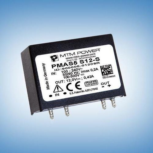 Alimentación eléctrica para circuito impreso - PMAS5 S24-S - MTM Power Messtechnik Mellenbach GmbH - AC/DC / de salida simple / CE