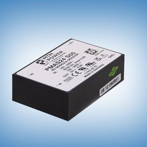 Alimentación eléctrica para circuito impreso - PMAS24 S15 - MTM Power Messtechnik Mellenbach GmbH - AC/DC / de salida simple / CE