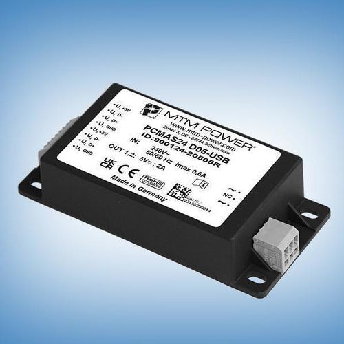 Alimentación eléctrica montada sobre bastidor - PCMAS24 D05 - MTM Power Messtechnik Mellenbach GmbH - AC/DC / de dos salidas / CE