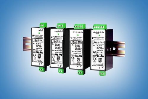 Alimentación eléctrica en riel DIN - HMA30 D515 - MTM Power Messtechnik Mellenbach GmbH - AC/DC / de dos salidas / CE