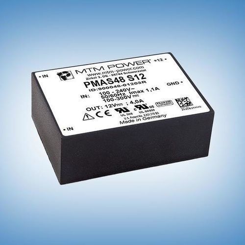 Alimentación eléctrica para circuito impreso - PMAS48 S12 - MTM Power Messtechnik Mellenbach GmbH - AC/DC / de salida simple / CE