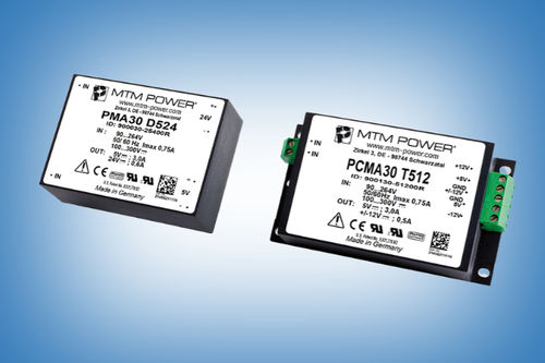 Alimentación eléctrica AC/DC - PMA30 D515 - MTM Power Messtechnik Mellenbach GmbH - de dos salidas / CE / RoHS
