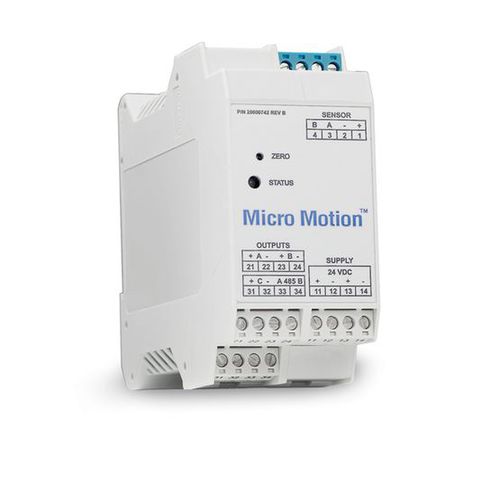 Transmisor de caudal de efecto Coriolis - 2500 series - Micro Motion - másico / para líquido / de gas
