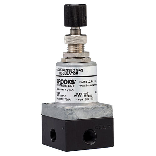 Regulador de presión para aire - 8600 - Brooks Instrument - de diafragma / monoetapa / de acero inoxidable