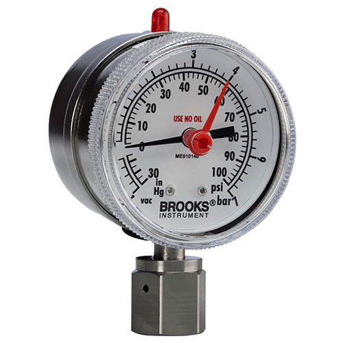 Presostato estático - 122 series - Brooks Instrument - diferencial / para gas / de acero inoxidable