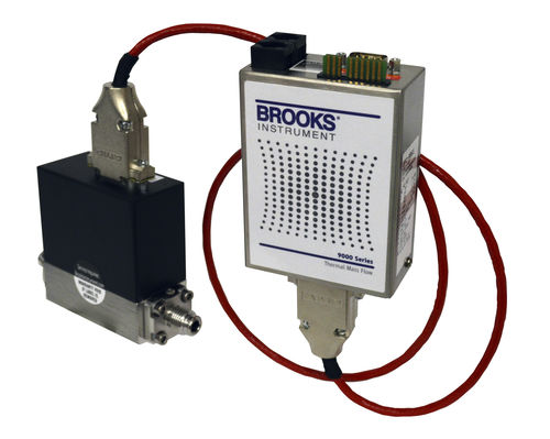 Caudalímetro térmico - 9861 - Brooks Instrument - másico / para gas / de acero inoxidable