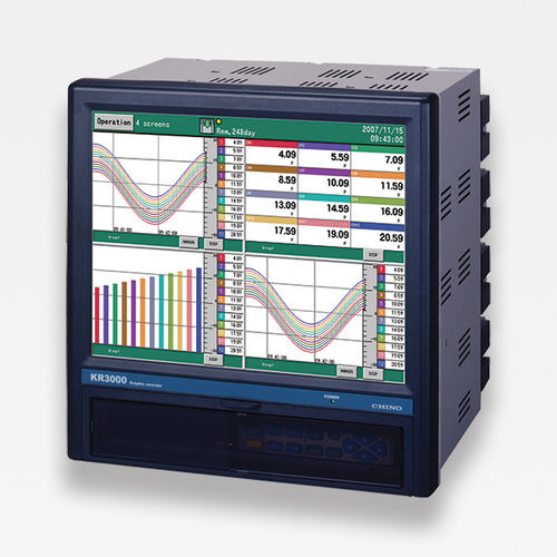 Registrador sin papel - KR3000 Series - CHINO CORPORATION - universal / para la industria / USB