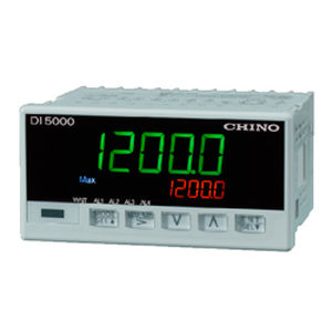 Indicador de temperatura - DI5000 - CHINO CORPORATION - digital / para montaje sobre panel / con alarma