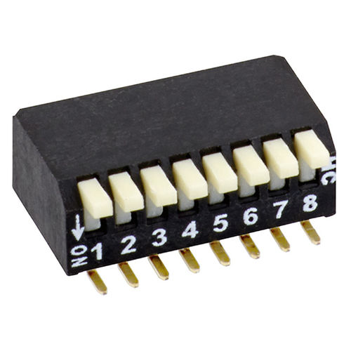 Interruptor DIP - D16ASP - PTR HARTMANN GmbH - SPST / para montaje en superficie