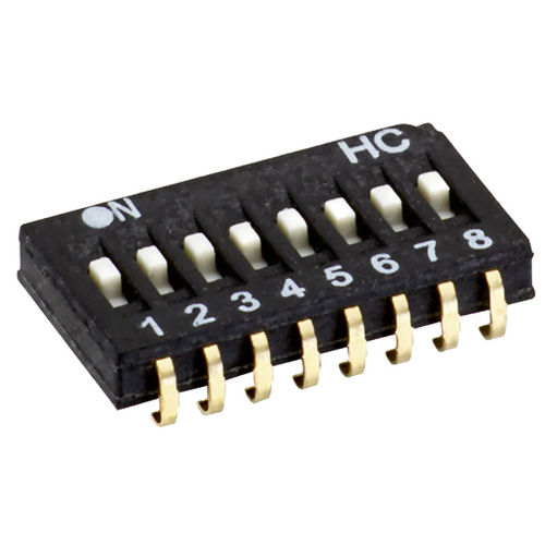 Interruptor DIP - D15AJ - PTR HARTMANN GmbH - SPST / para montaje en superficie