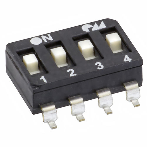 Interruptor DIP - D12AS - PTR HARTMANN GmbH - SPST / para montaje en superficie