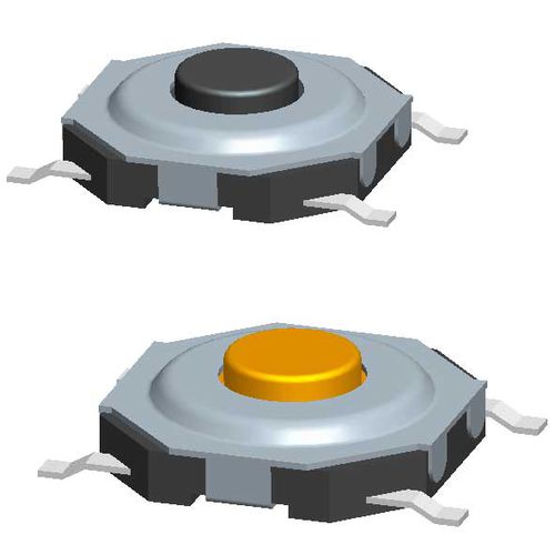 Interruptor táctil - THU02S - PTR HARTMANN GmbH - unipolar / para montaje en superficie / para actuador