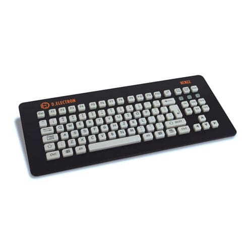 Teclado empotrable - KCN22  - D.Electron - de tecla mecánica / 92 teclas / USB
