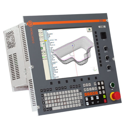 Terminal de operador táctil - CNC Z32 C15 FlorenZ - D.Electron - con teclado / empotrable / TFT LCD
