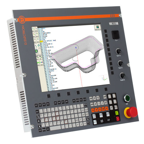 Terminal de operador con pantalla táctil - OC15 - D.Electron - con teclado / empotrable / embarcado