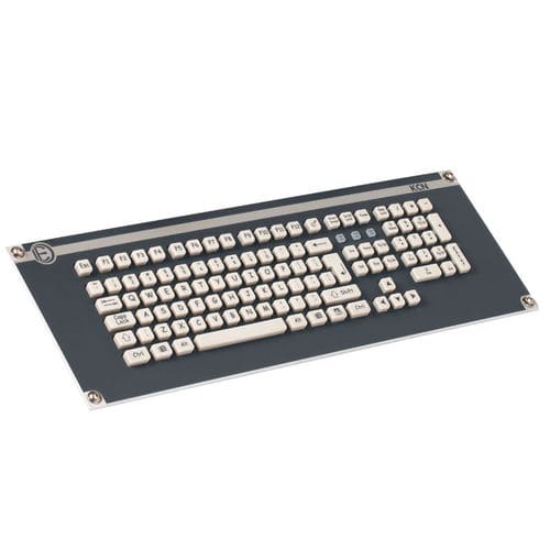 Teclado empotrable - KCN - D.Electron - de tecla mecánica / 105 teclas / industrial