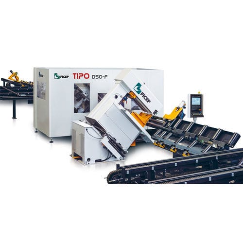 Línea de taladrado CNC - TIPO D50-F - FICEP - horizontal / para perfiles planos / para perfiles angulares