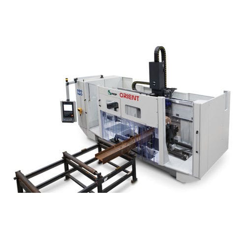 Línea de taladrado CNC - ORIENT  - FICEP - para perfiles estructurales / para vigas / láser