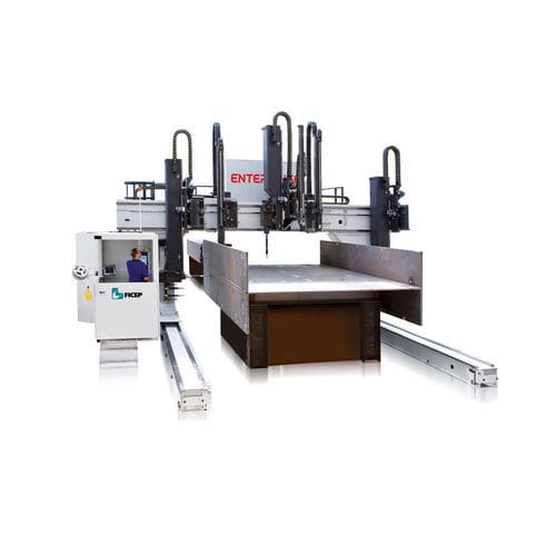 Línea de taladrado CNC - ENTERPRISE  - FICEP - tipo pórtico / para perfiles estructurales / para vigas