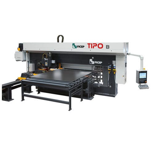 Punzonadora CNC - TIPO B series - FICEP - hidráulica / de chapa / de corte