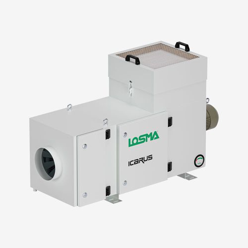 Colector de niebla de aceite - ICARUS - LOSMA - de humo / electrostático / para montaje en máquina