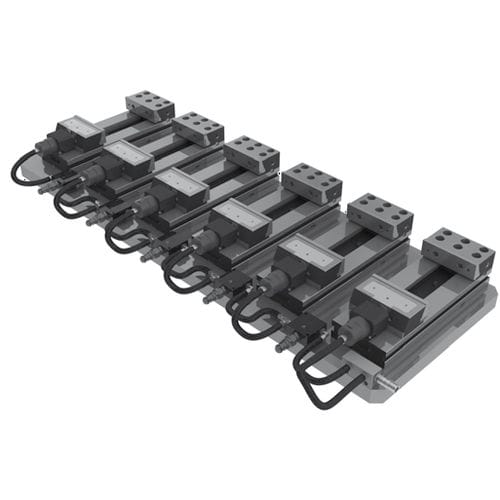 Mordaza para máquina herramienta - TC HYDRO SET - OML - hidráulica / modulable