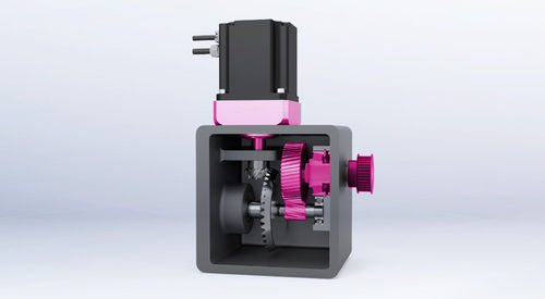 Motorreductor DC - Customized drive solutions - SPN Schwaben Präzision Fritz Hopf GmbH - de tren de engranajes / angular