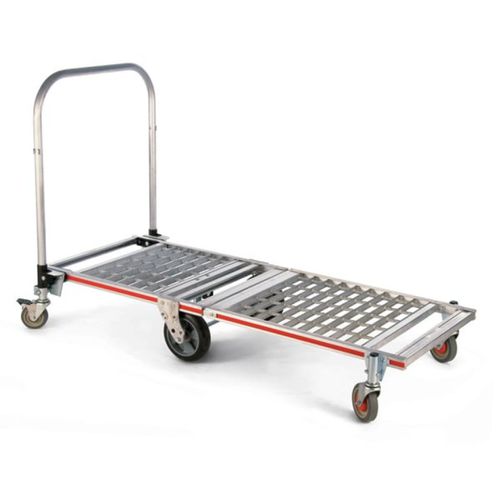 Carro plegable - MT1TA - Hand Trucks  Iberia S.L - de almacenamiento / de metal / con plataforma con rejilla