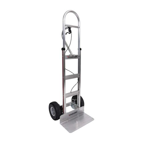 Carretilla de almacén para el transporte - PBAC5CG2H  - Hand Trucks  Iberia S.L - de aluminio / con freno