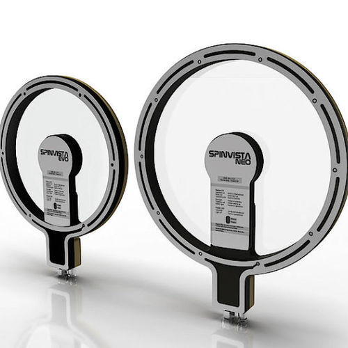 Ventana rotativa para máquina herramienta - SPINVISTA - HEMA Maschinen- und Apparateschutz GmbH - de transmisión neumática