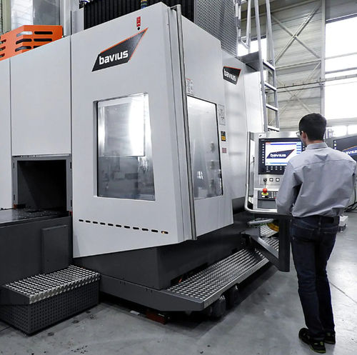 Centro de mecanizado CNC 5 ejes - PBZ HD series - bavius technologie gmbh - universal / para aluminio / de fresado